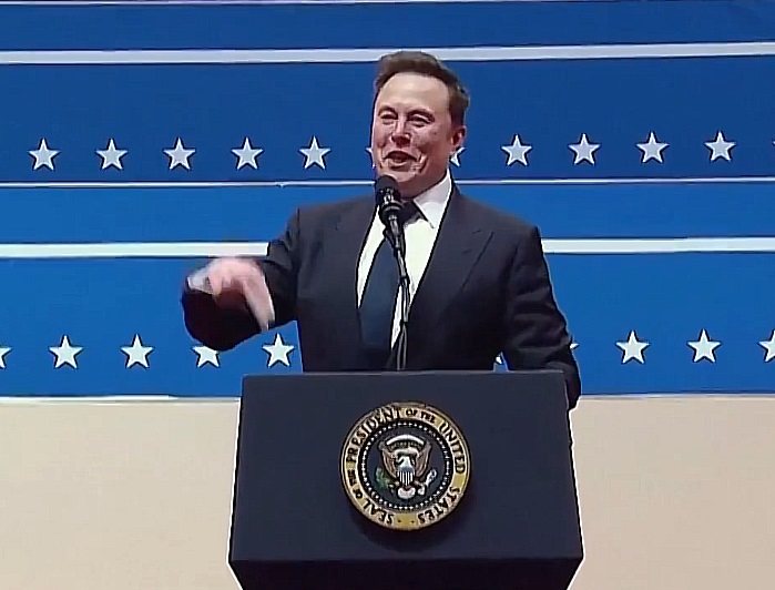Elon Musk realiza alegada saudação nazista e provoca controvérsia
