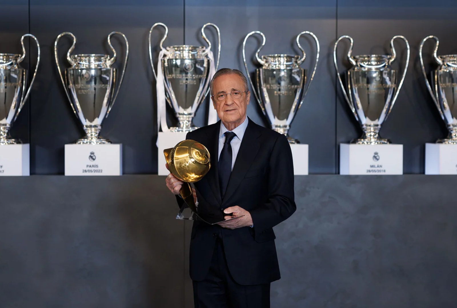Florentino Pérez é reeleito para a presidência do Real Madrid até 2029