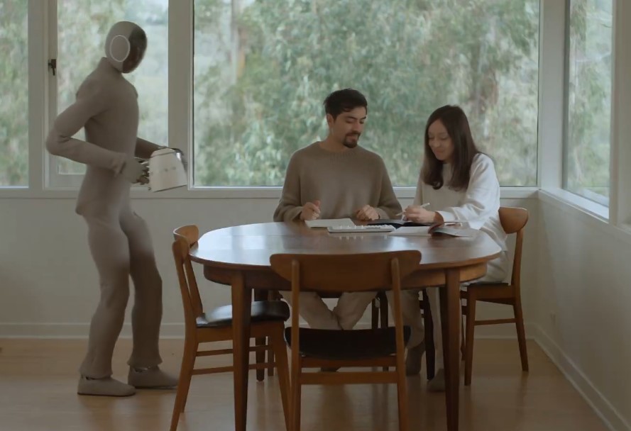 Robô humanoide mordomo: inovação promete transformar a rotina de tarefas domésticas como limpar, cozinhar e dobrar roupas